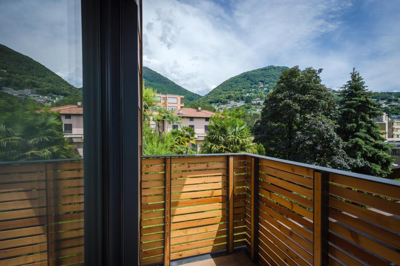 Modern Apartment In Lugano Eksteriør billede