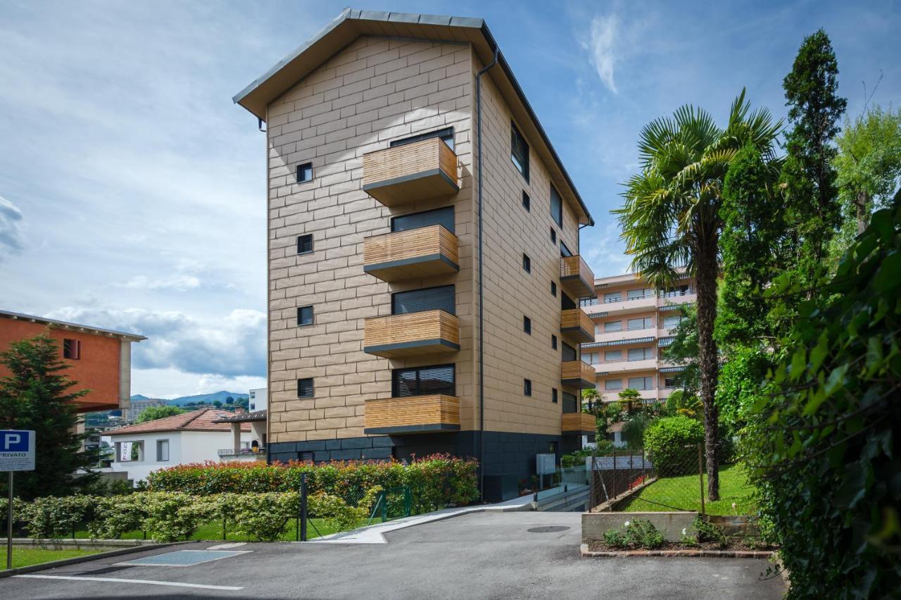 Modern Apartment In Lugano Eksteriør billede